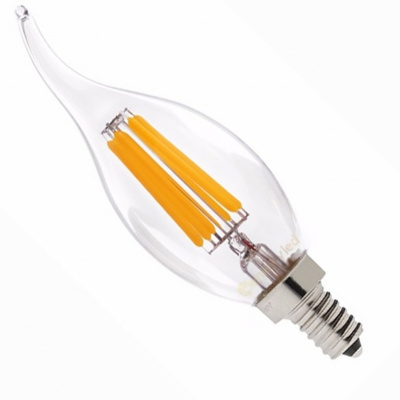 Лампа светодиодная с цоколем Е14 7.5 Вт LED FAVOURITE E14 7.5W 220V Candle Tail Filament Переносные светильники