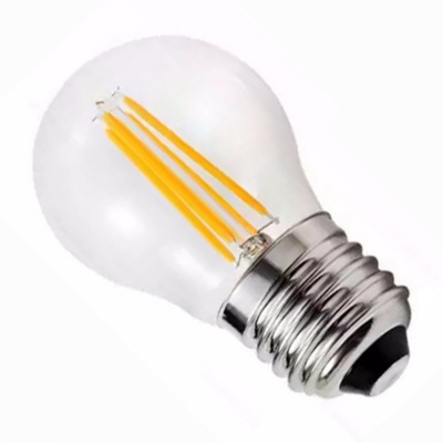 Лампа светодиодная с цоколем Е27 5 Вт LED FAVOURITE E27 G45 3000 FILAMENT 5W Автомобильная светотехника