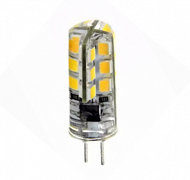 Лампа светодиодная с цоколем G4 2 Вт LED FAVOURITE G4 2W 3014-24 12V DC silicon Переносные светильники