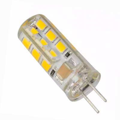 Лампа светодиодная с цоколем G4 7 Вт LED FAVOURITE G4 7W 2835-48 12V AC/DC silicon Переносные светильники