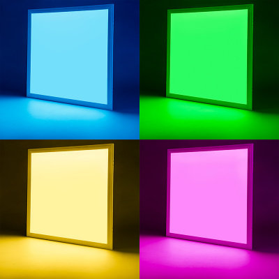 Панель светодиодная ультратонкая RGB 40 Вт LED FAVOURITE rgb 595*595*11 40w Инфракрасные лампы для сушки #2